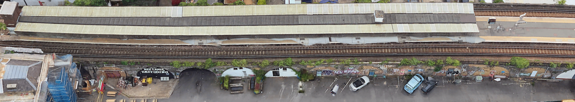 Google Maps view of Peckham Rye Station